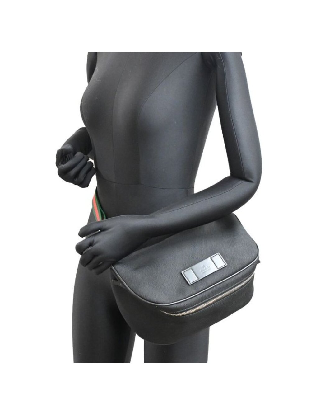 Gucci Waist Bag Belt Bag Black - Picture 9 of 10
